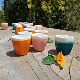 Cast porcelain Tumblers
