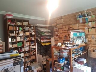Middle Room - 2023 currently stuffed fill of an art shop